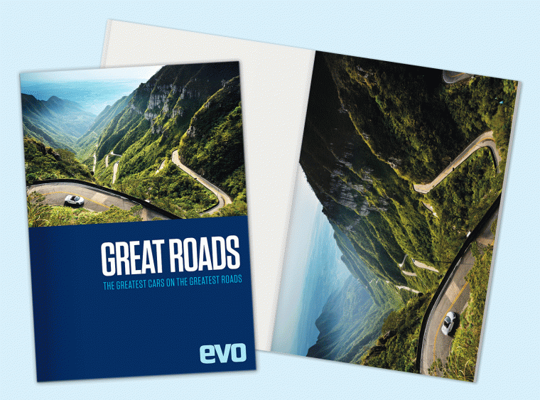 evo Great Roads poster book 